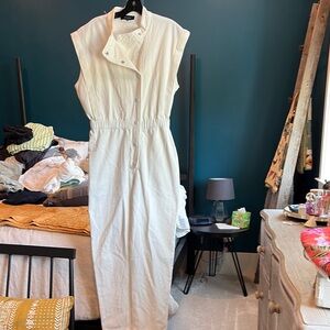 En Saison White Jumper